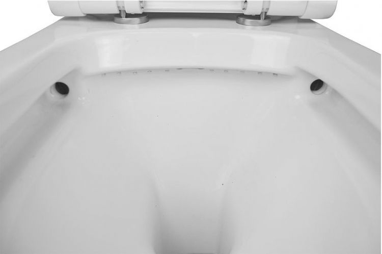 Унитаз компакт Creo Ceramique Arles AS1003+AS1002R цвет Белый с бачком и сиденьем Микролифт