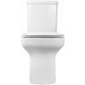 Унитаз компакт Creo Ceramique Arles AS1003+AS1002R цвет Белый с бачком и сиденьем Микролифт
