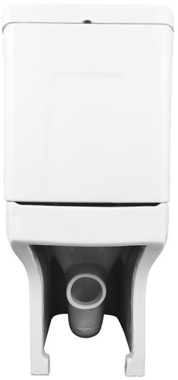 Унитаз компакт Creo Ceramique Arles AS1003+AS1002R цвет Белый с бачком и сиденьем Микролифт