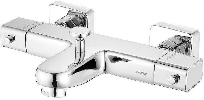 Смеситель для ванны Swedbe Mercury 9062 с термостатом Хром