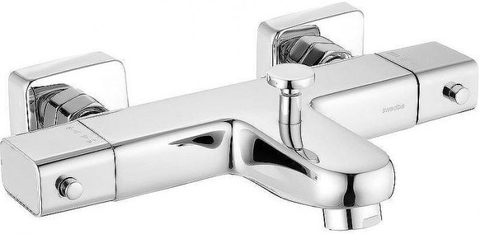 Смеситель для ванны Swedbe Mercury 9062 с термостатом Хром