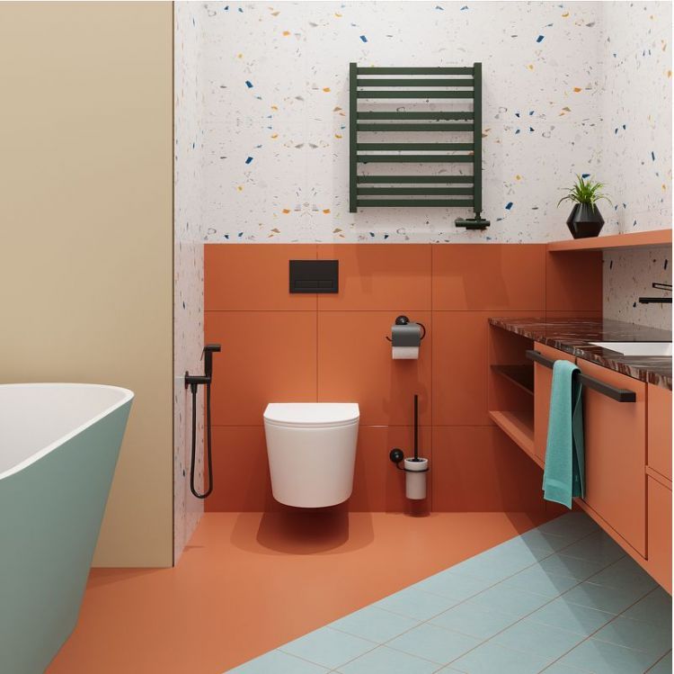 Унитаз Wellsee Éclatant 182615001 подвесной цвет Белый глянцевый с сиденьем Микролифт