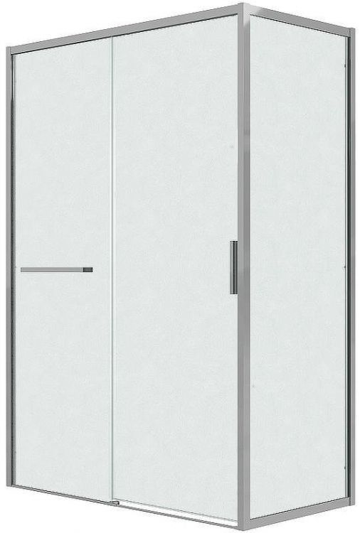 Душевой уголок Grossman Style 130х90 120.K33.05.1390.10.02 профиль Хром стекло шиншилла Душевой уголок Grossman Style 130х90 120.K33.05.1390.10.02 профиль Хром стекло шиншилла