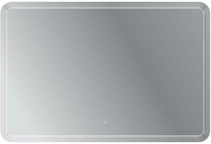 Зеркало Cezares Duet 120 CZR-SPC-DUET-1200-800-LED-TCH с подсветкой с лазерной гравировкой и сенсорным выключателем