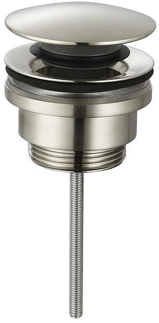 Донный клапан AQUAme AQM7003BN click-clack цвет Никель шлифованный