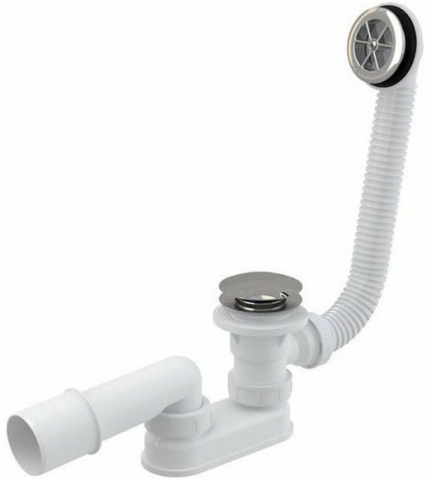 Слив-перелив для душевого поддона Ravak Sabina X01315 click-clack Хром