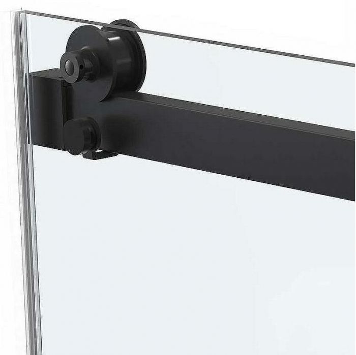 Душевой уголок Vincea Como Soft 140x100 VSR-1CS1014CLB профиль Черный стекло прозрачное