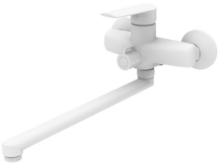 Смеситель для ванны ESKO Lagos White LG31W универсальный цвет Белый матовый