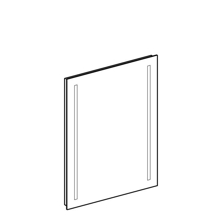 Зеркало Geberit Option с подсветкой 50х65 см [500.581.00.1]