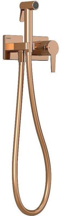 Гигиенический душ со смесителем Teska Liva Tera T5439 Розовое золото