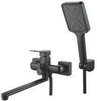 Смеситель для ванны Shevanik S9902H универсальный цвет Черный