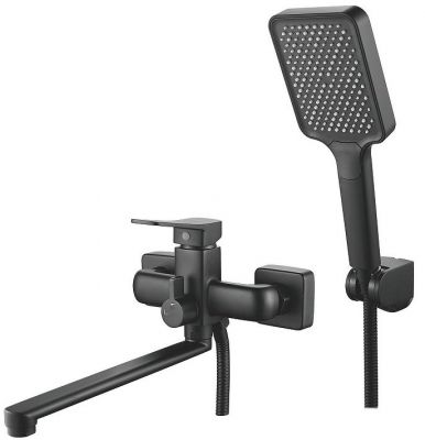 Смеситель для ванны Shevanik S9902H универсальный цвет Черный