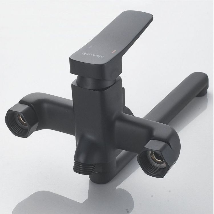 Смеситель для ванны Shevanik S9902H универсальный цвет Черный Смеситель для ванны Shevanik S9902H универсальный цвет Черный