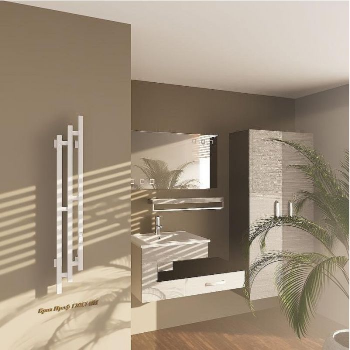 Электрический полотенцесушитель Altasan БризПроф 120х17 БризПроф12017БМ Белый матовый