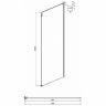 Душевой уголок Ambassador Benefit 160x90 19021105HX-90HX профиль Хром стекло прозрачное