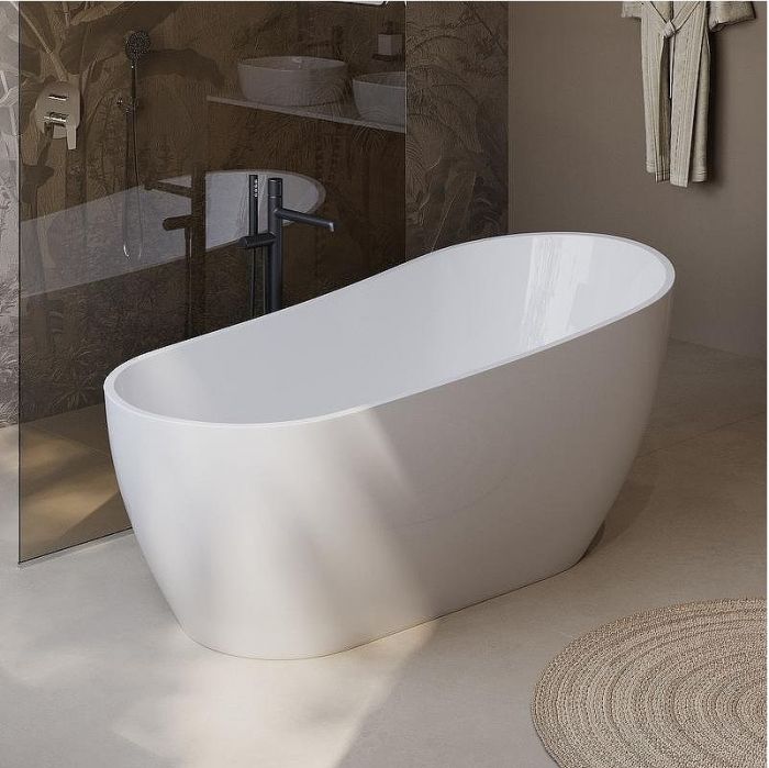 Акриловая ванна BelBagno 170x80 BB704-1700-800-K без гидромассажа