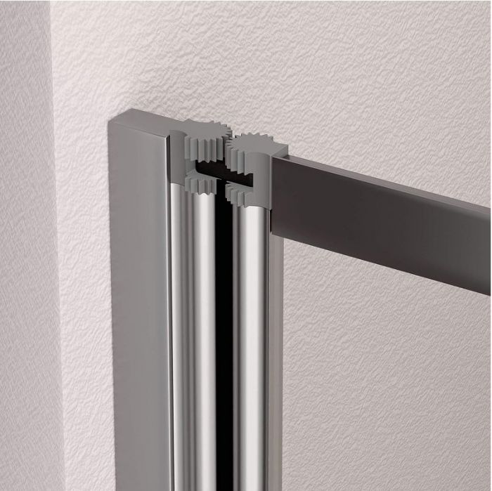 Шторка на ванну RGW Screens SC-40 100x150 профиль Хром стекло прозрачное