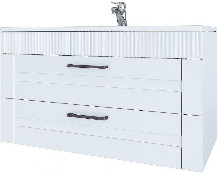 Тумба с раковиной SanVit Турин-2 75 kturin2075 подвесная Белая