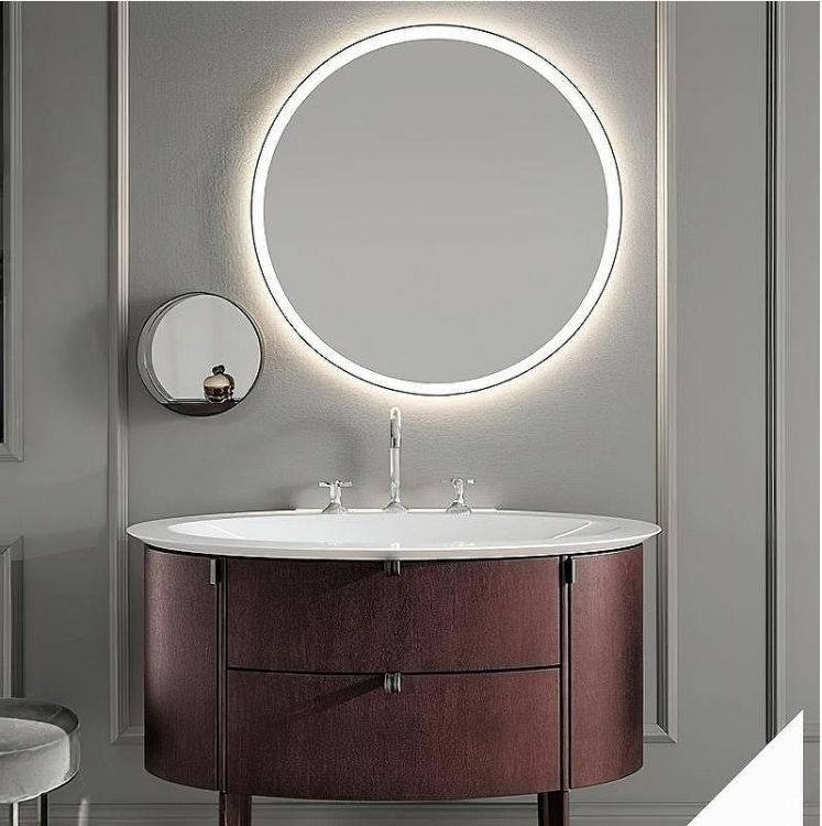 Зеркало Burgbad Lin20 75 SIJN075 с подсветкой с подогревом с сенсорным выключателем