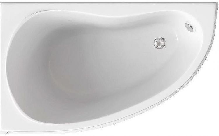 Акриловая ванна Bas Алегра 150x90 L В 00001 без гидромассажа Акриловая ванна Bas Алегра 150x90 L В 00001 без гидромассажа