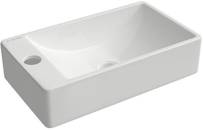 Раковина Aqueduto Pequeno 38 L PEQL0210 Белая глянцевая