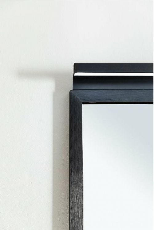 Зеркало Allen Brau Priority 100 1.31017.BB с подсветкой Черный браш