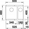 Кухонная мойка Blanco Subline 340/160-U L 523557 Кофе