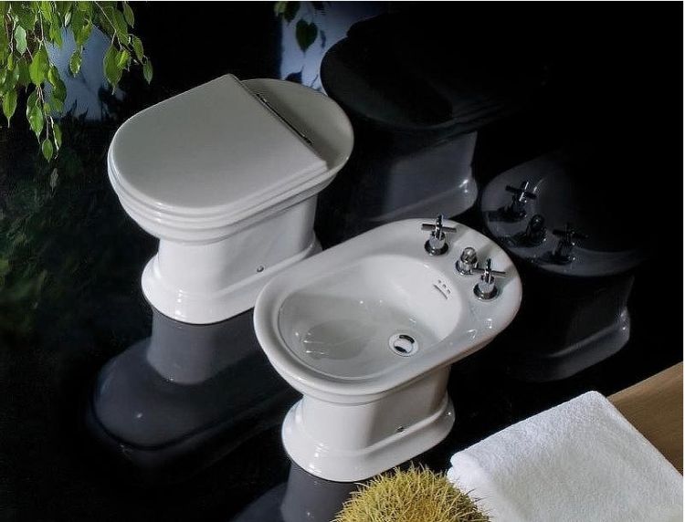 Биде Hatria Dolcevita Y0ET01 Белое