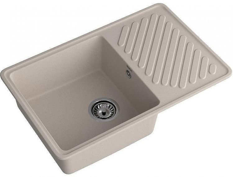 Кухонная мойка GranFest Quarz GF-ZL52 Песочная Кухонная мойка GranFest Quarz GF-ZL52 Песочная