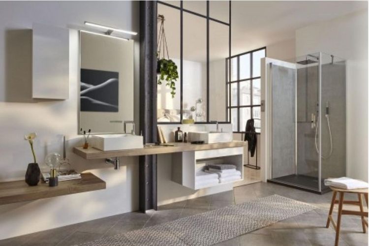 Столешница для раковины Jacob Delafon Parallel 90 см EB50-0900-E10, квебекский дуб Столешница для раковины Jacob Delafon Parallel 90 см EB50-0900-E10, квебекский дуб