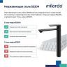 Смеситель для раковины Milardo Maze MAZBL01M01 Черный матовый Смеситель для раковины Milardo Maze MAZBL01M01 Черный матовый