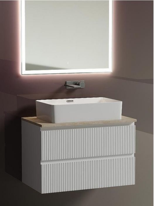 Тумба под раковину Sancos Snob T 80 SNT80W подвесная Bianco