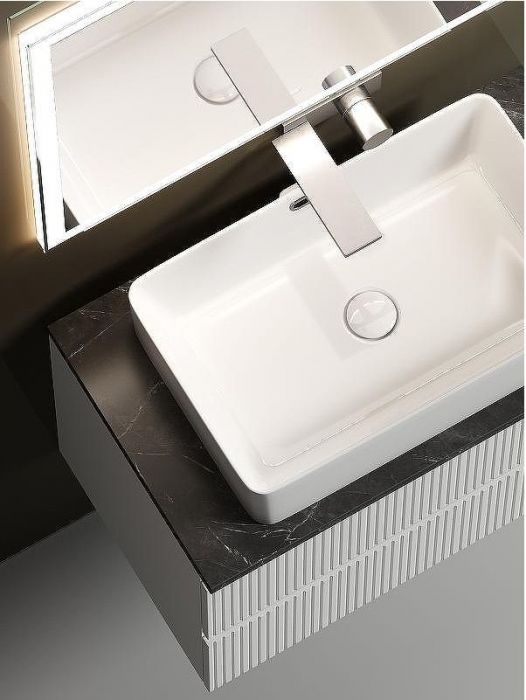 Тумба под раковину Sancos Snob T 80 SNT80W подвесная Bianco