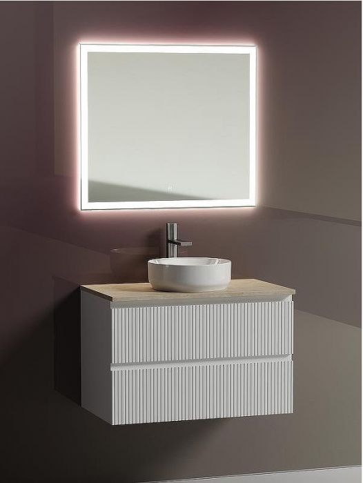 Тумба под раковину Sancos Snob T 80 SNT80W подвесная Bianco
