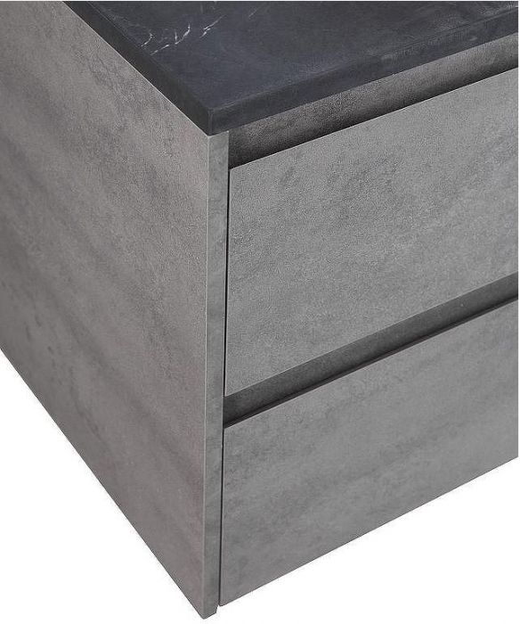 Тумба под раковину BelBagno Kraft 80 KRAFT-800-2C-SO-CG подвесная Cemento Grigio