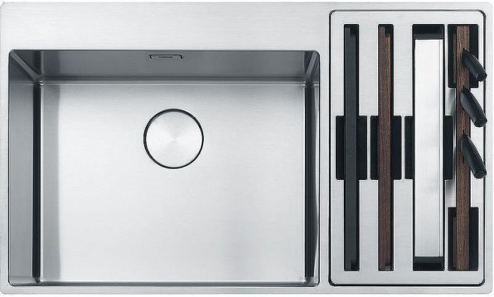 Кухонная мойка Franke Box Center BWX 220-54-27 TL R 127.0538.259 Полированная сталь