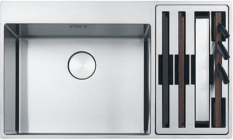 Кухонная мойка Franke Box Center BWX 220-54-27 TL R 127.0538.259 Полированная сталь