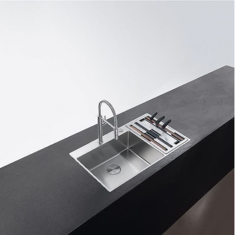 Кухонная мойка Franke Box Center BWX 220-54-27 TL R 127.0538.259 Полированная сталь