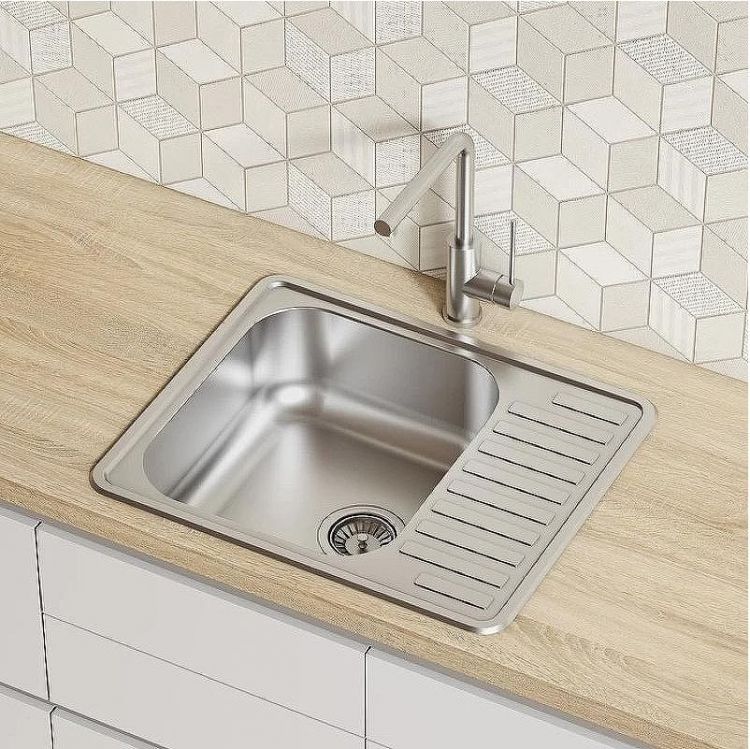 Кухонная мойка Iddis Strit S 58 STR58SDi77S Сатин