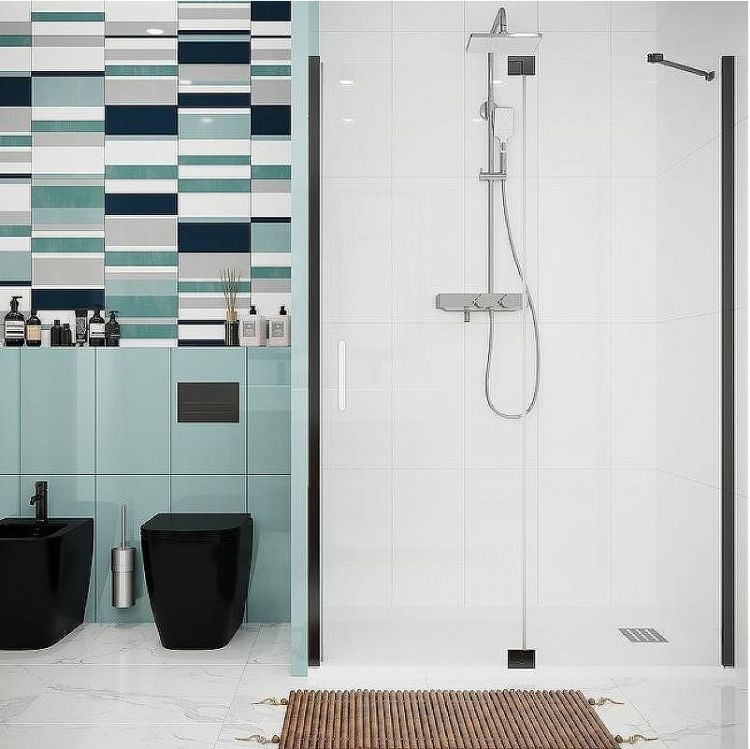 Душевая дверь Creto Tenta 140 123-WTW-140-C-B-8 (260092) профиль Черный матовый стекло прозрачное Душевая дверь Creto Tenta 140 123-WTW-140-C-B-8 (260092) профиль Черный матовый стекло прозрачное