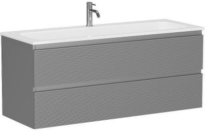 Тумба под раковину Sancos Folk 120 FL120ES подвесная Ergraut soft