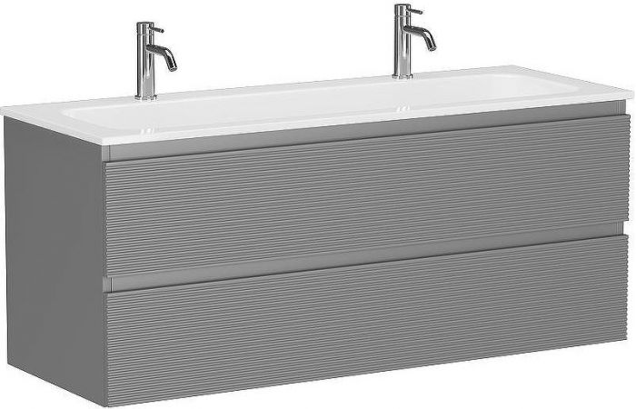 Тумба под раковину Sancos Folk 120 FL120ES подвесная Ergraut soft