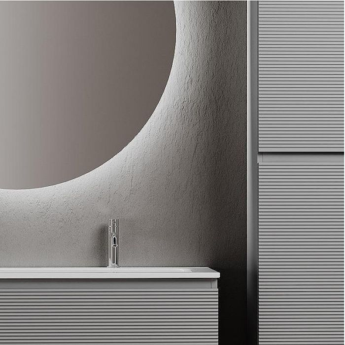 Тумба под раковину Sancos Folk 120 FL120ES подвесная Ergraut soft