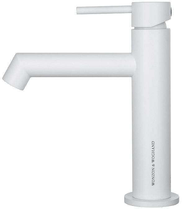 Смеситель для раковины Wonzon & Woghand WW-H1063-MW цвет Белый матовый