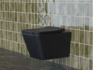 Подвесной унитаз CERAMICANOVA Metric Rimless CN3007MB