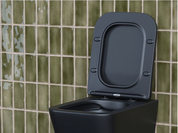 Подвесной унитаз CERAMICANOVA Metric Rimless CN3007MB