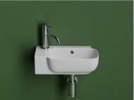 Рукомойник CERAMICANOVA подвесной прямоугольный с отверстием под смеситель (чаша справа, отверстие под смеситель слева) CN6074R