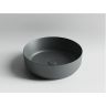 Умывальник CERAMICANOVA Element чаша накладная круглая 390 мм (цвет Темный Антрацит Матовый) CN6022MDH