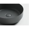 Умывальник CERAMICANOVA Element чаша накладная круглая 390 мм (цвет Темный Антрацит Матовый) CN6022MDH