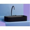 Умывальник CERAMICANOVA Element чаша накладная прямоугольная (цвет Чёрный Матовый) CN6054MB
